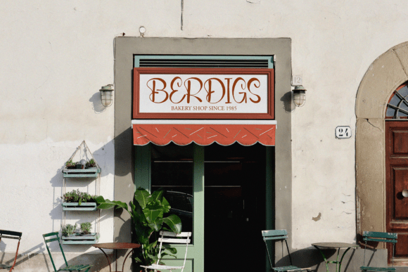 Berdigs Font - Preview 4