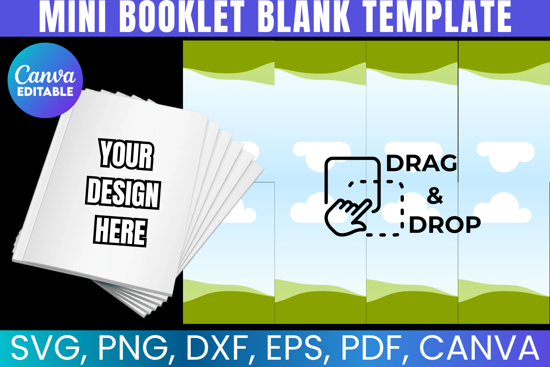 Booklet Canva Editable Template
