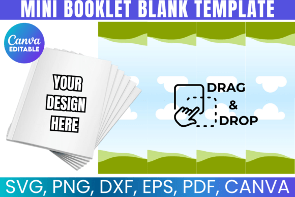 Booklet Template, DIY Booklet for Kids
