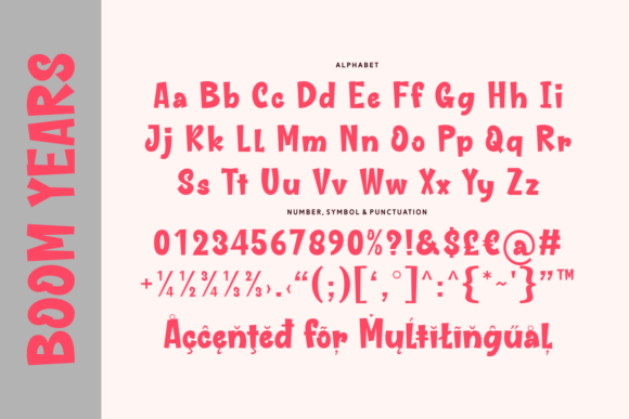 Boom Years Font - Preview 5