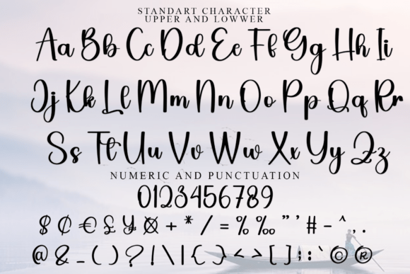 Bright Sunlight Font PNG with transparent background - Preview 4