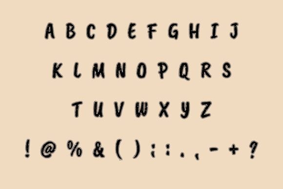 Cheerful Gliter Font - Preview 4