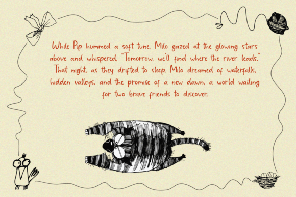 Childnotes Handwriting Font PNG with transparent background - Preview 5