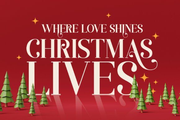 Christmas Again Font - Preview 1