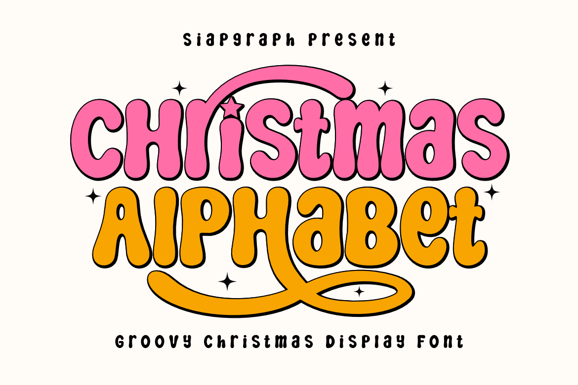Christmas Alphabet Font - photo 1