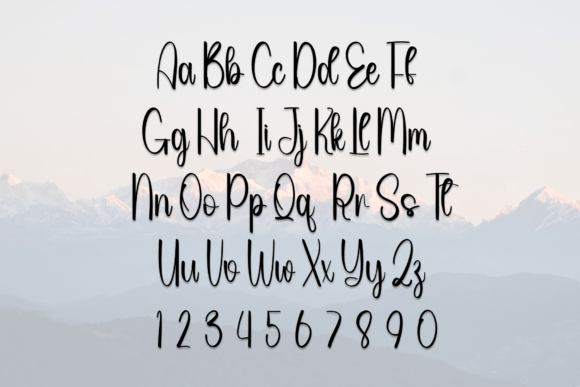 Christmas Bunny Font - Preview 3