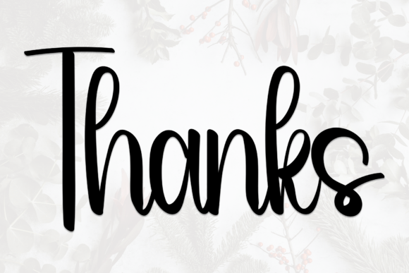 Christmas Bunny Font - Preview 4