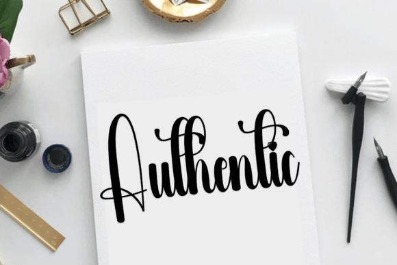 Christmas Checklist Font - Preview 2