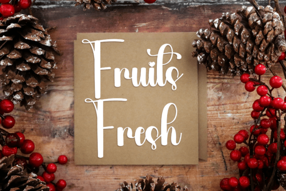 Christmas Checklist Font - Preview 3