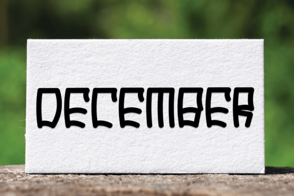 Christmas Handmade Font - Preview 2