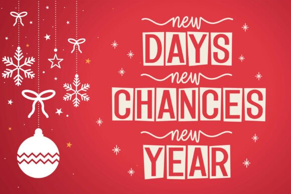 Christmas Holly Duo Font - Preview 2