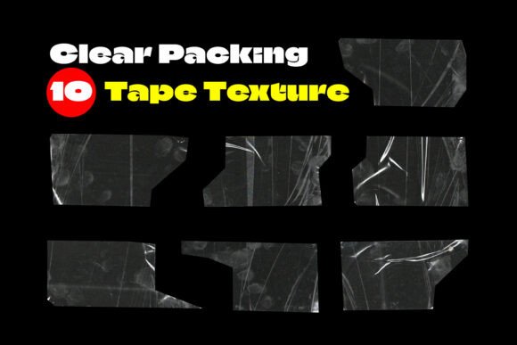 Clear Packing Tape Texture