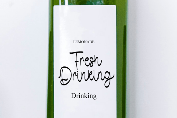 Desember Font font preview - 3
