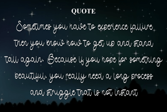 Desember Font font preview - 5