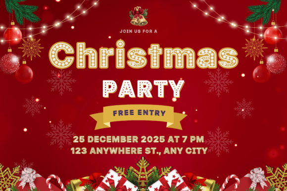 Festive Lights Font - Preview 1