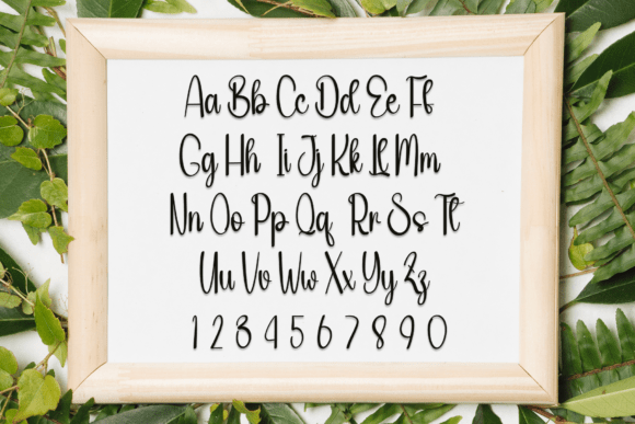 Family Newyear Font PNG with transparent background - Preview 3