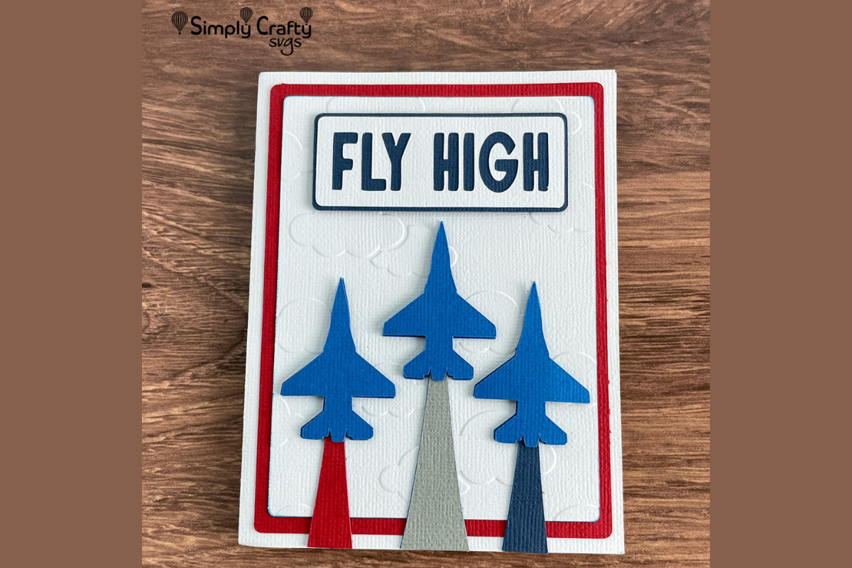 Fly High Card SVG