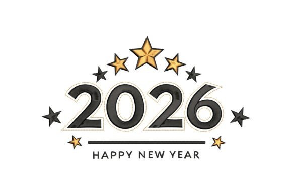 Golden Fireworks Explosion for 2026