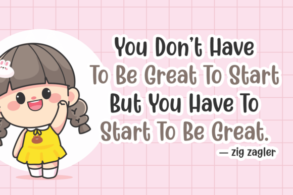 Great Mother Font PNG with transparent background - Preview 3