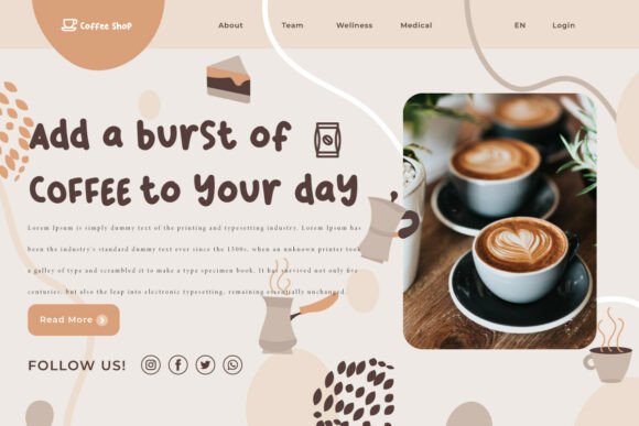 Hazelnut Coffee Font - Preview 3