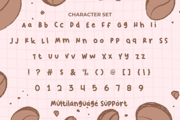 Hazelnut Coffee Font - Preview 4