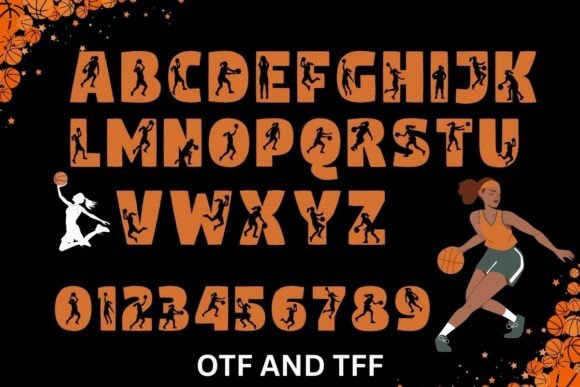 Hoops Girls Font - Preview 1