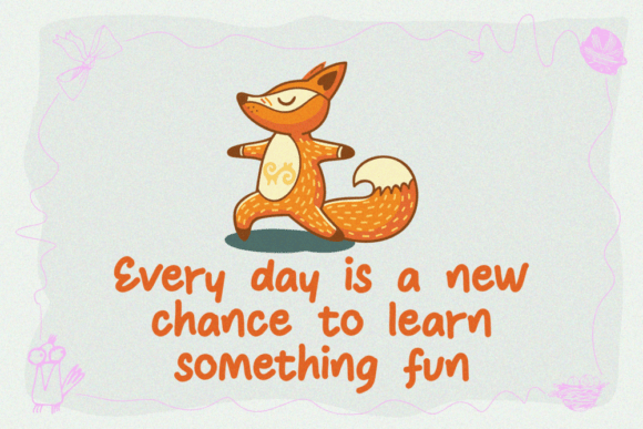 Joyful Friendly Font - Preview 1