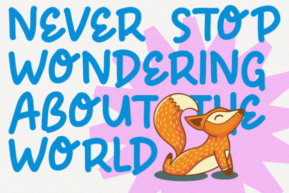 Joyful Friendly Font - Preview 2