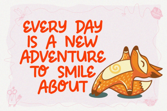 Joyful Friendly Font - Preview 3
