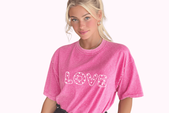 Kawaii Heart Font PNG with transparent background - Preview 3