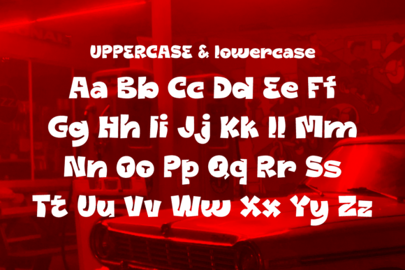 Malibu Funkster Font PNG with transparent background - Preview 1