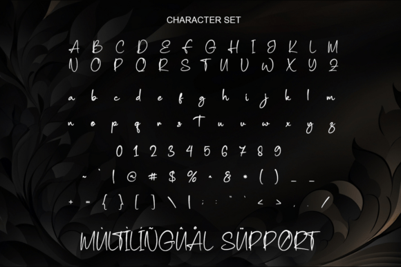Marlinah Beauty Font PNG with transparent background - Preview 6