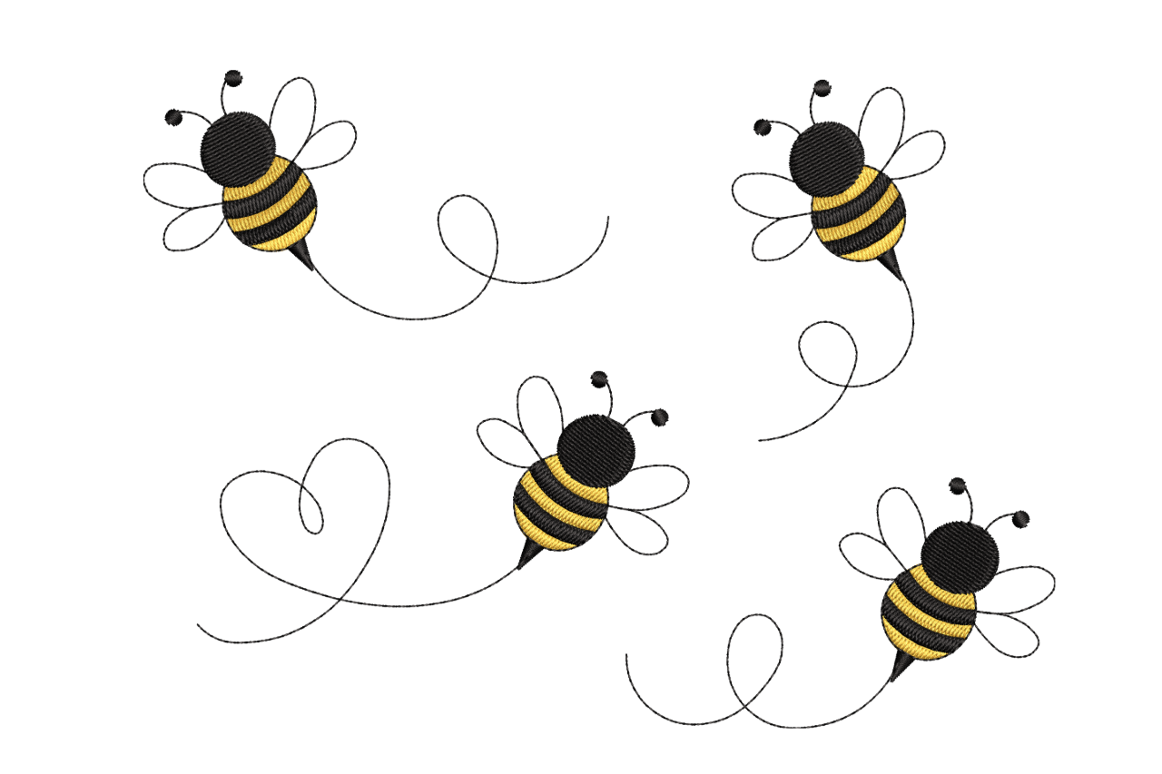 Minimalist Flying Bees