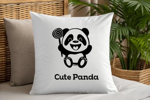 Panda Set Font PNG with transparent background - Preview 4