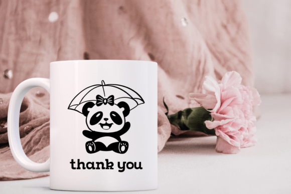 Panda Set Font PNG with transparent background - Preview 6