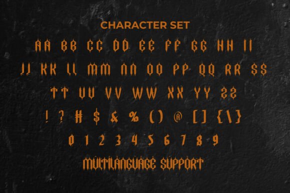 Polisi Skena Font PNG with transparent background - Preview 5