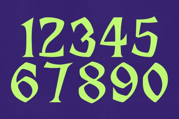 Shaka Sunset Font PNG with transparent background - Preview 3