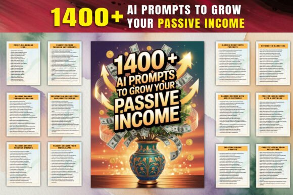 1400 + AI Prompts to Grow Your Passive I
