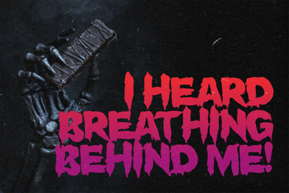 Beware Horror Font - Preview 4