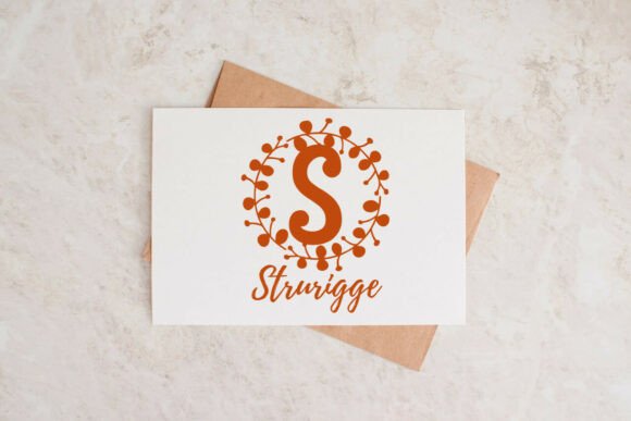 Blynford Monogram Font PNG with transparent background - Preview 2