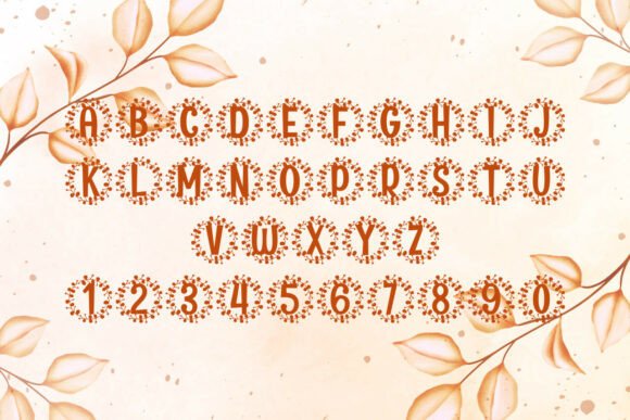 Blynford Monogram Font PNG with transparent background - Preview 3