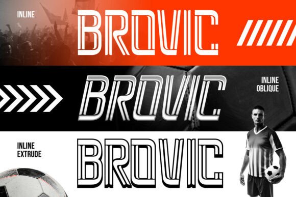 Brovic Font - Preview 4