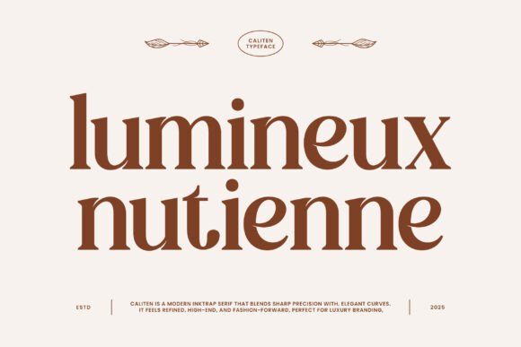 Caliten Font - Preview 1