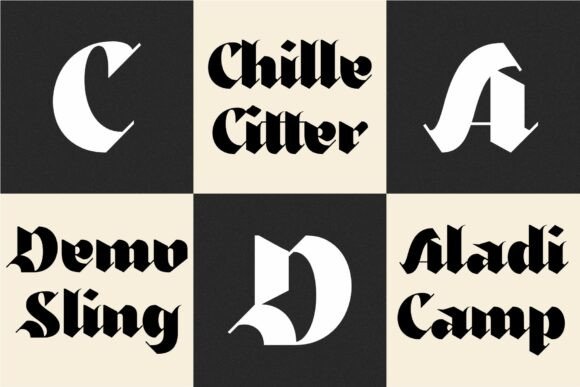Calter Font - Preview 2