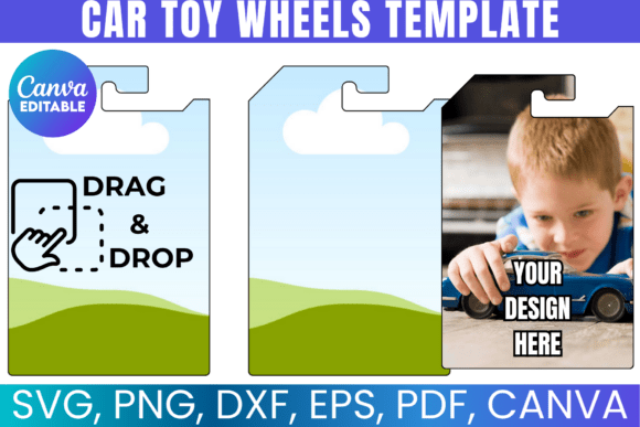 Car Toy Wheels Canva Template