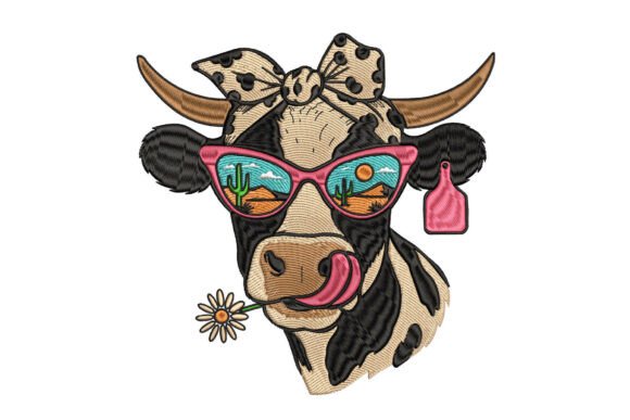 Cow with Glasses