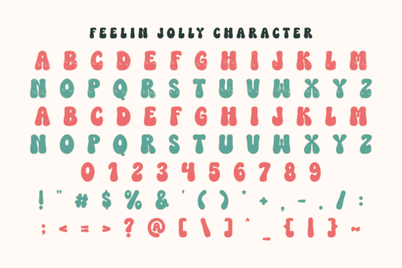 Feelin Jolly Font - Preview 1