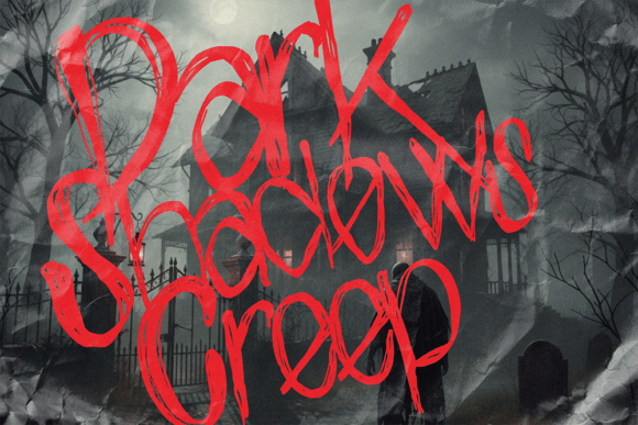 Grave Echo Font - Preview 1