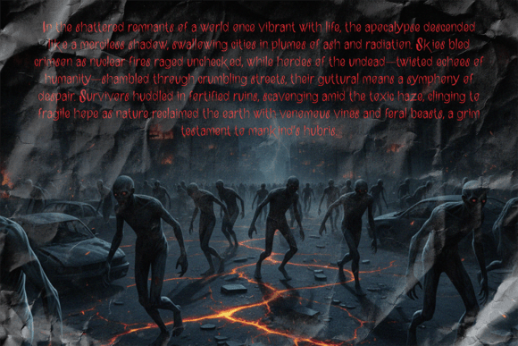 Grave Echo Font - Preview 4