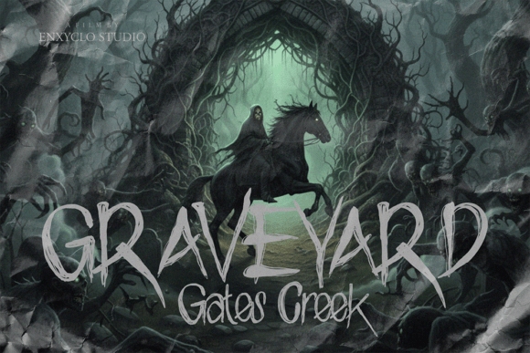 Grave Echo Font - Preview 6